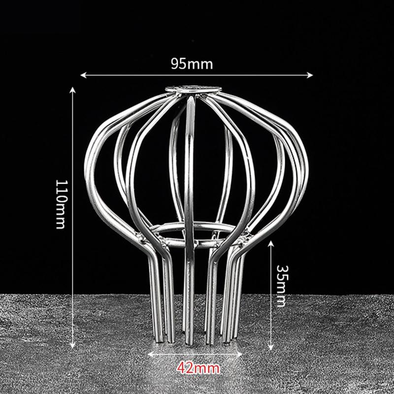 Gutter Guard Strainer Stainless Steel Gutter Balloon Mesh Fittings Roof Drain Pipe Drain Filter for Leaves Debris 5/7.5/11/16 CM
Gutter Guard Strainer Stainless Steel Gutter Balloon Mesh Fittings Roof Drain Pipe Drain Filter for Leaves Debris 5/7.5/11/16 CM