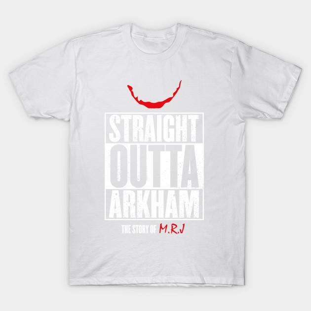 T Рубашка женщин Straight Outta Arkham Harajuku Печать Кавайи Футболка Летний короткий рукав женский футболка Top Tee
T Рубашка женщин Straight Outta Arkham Harajuku Печать Кавайи Футболка Летний короткий рукав женский футболка Top Tee