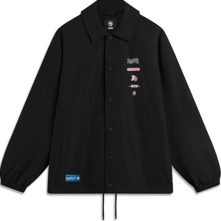 Li Ning Badfive Series Comfortable Loose Printed Jacket Men Jacket Black AJDU201-1 L
Li Ning Badfive Series Comfortable Loose Printed Jacket Men Jacket Black AJDU201-1 L