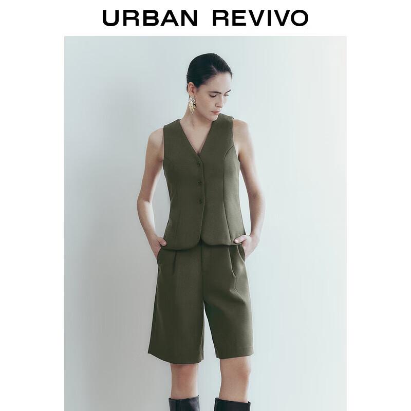 UR 2025 Весенний женский жилет-блейзер без рукавов с V-образным вырезом XS
UR 2025 Весенний женский жилет-блейзер без рукавов с V-образным вырезом XS