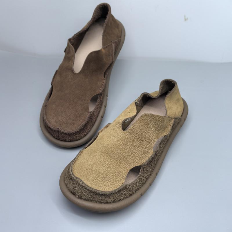 Genuine Leather Women s Shoes Summer Shallow Flat Shoes Single Shoes One-foot Wear Breathable Lazy Shoes 40 абрикосовий
Genuine Leather Women s Shoes Summer Shallow Flat Shoes Single Shoes One-foot Wear Breathable Lazy Shoes 40 абрикосовий