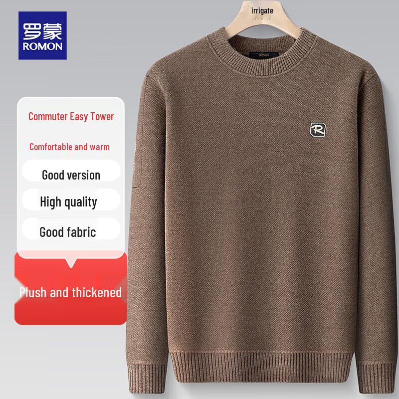 Romons Men s Plush Thickened Round Neck Pullover Sweater 3XL
Romons Men s Plush Thickened Round Neck Pullover Sweater 3XL