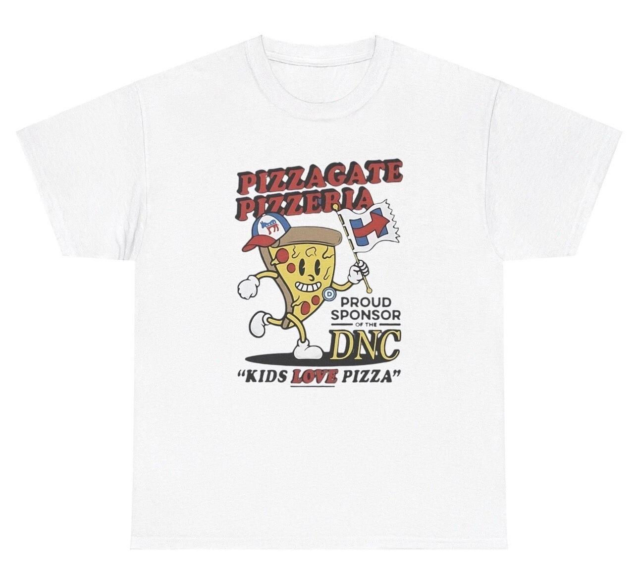 Pizzagate PT Shirt Funnyizzeria DNC Cartoon Political Humor Conspiracy Tee L
Pizzagate PT Shirt Funnyizzeria DNC Cartoon Political Humor Conspiracy Tee L