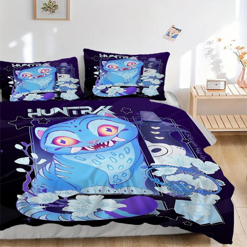3pcs Huntrix Comforter Set - Four Seasons Home High,Machine Washable Bedspread with Pillowcases (No Filling) yy250909045 135x200cm
3pcs Huntrix Comforter Set - Four Seasons Home High,Machine Washable Bedspread with Pillowcases (No Filling) yy250909045 135x200cm