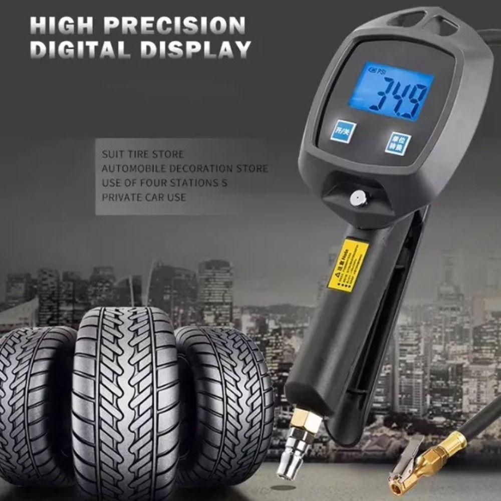 18 Bar Tester Tire Pressure Gauge High-precision Monitoring Car Repair Tools Measurement чорний
18 Bar Tester Tire Pressure Gauge High-precision Monitoring Car Repair Tools Measurement чорний