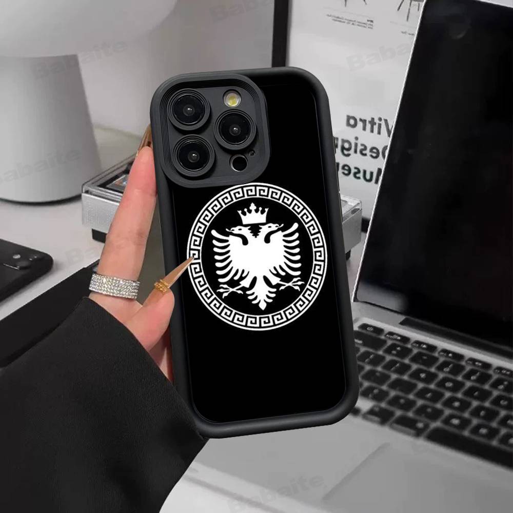 Albanian Flag Map Phone Case For IPhone 17 16 15 14 13 12 11 Pro Max Plus Silicone Shockproof Case iPhone 14 plus
Albanian Flag Map Phone Case For IPhone 17 16 15 14 13 12 11 Pro Max Plus Silicone Shockproof Case iPhone 14 plus