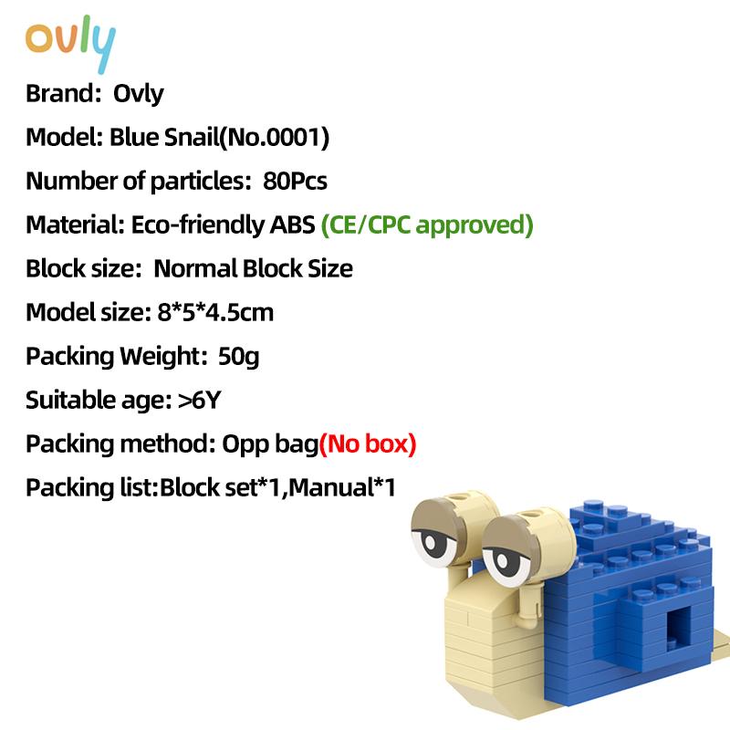 Ovly The Maple Story Blue Snail Monster Building Block Henesys City Farm Animal Insects Model Car Toy Children s Gift
Ovly The Maple Story Blue Snail Monster Building Block Henesys City Farm Animal Insects Model Car Toy Children s Gift