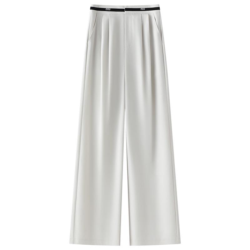 Spring 2025 Women s White High-Waist Wide-Leg Pants: Loose, Casual, High-End Drape Style Large
Spring 2025 Women s White High-Waist Wide-Leg Pants: Loose, Casual, High-End Drape Style Large