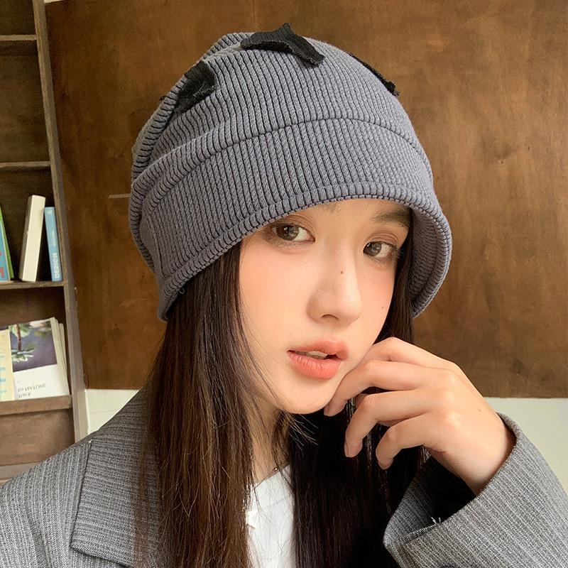 Autumn and winter bag head hat women s big head circumference shows a small face cold hat retro versatile stacking hat wool knitted hat One Size
Autumn and winter bag head hat women s big head circumference shows a small face cold hat retro versatile stacking hat wool knitted hat One Size