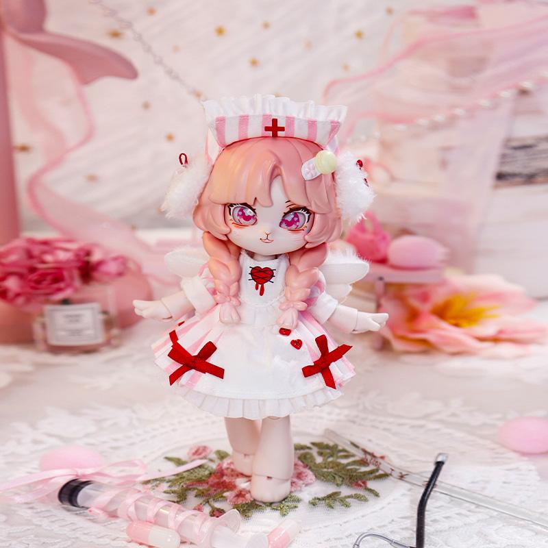 COME4FREE Лікуюча Медсестра Стиль BJD Лялька Одяг 1/12 Миле Плаття Наряд для OB11 Ляльки Плаття
COME4FREE Лікуюча Медсестра Стиль BJD Лялька Одяг 1/12 Миле Плаття Наряд для OB11 Ляльки Плаття