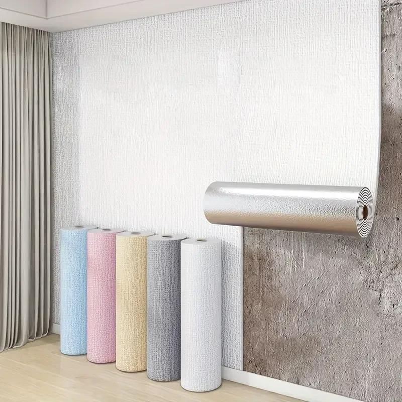 Self-Adhesive 3D Linen Wallpaper Continuous Waterproof Wall Stickers Living Room Bedroom Kitchen Cabinet Waterproof Wall Sticker 1pc 50cmX2.8m
Self-Adhesive 3D Linen Wallpaper Continuous Waterproof Wall Stickers Living Room Bedroom Kitchen Cabinet Waterproof Wall Sticker 1pc 50cmX2.8m