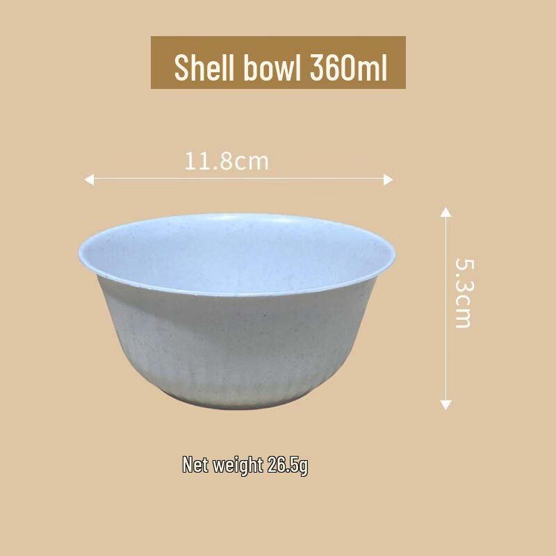 ZISIZ Rice Husk Disposable Tableware Set
ZISIZ Rice Husk Disposable Tableware Set