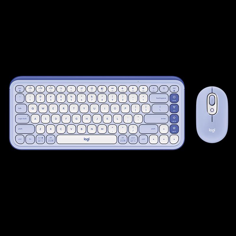 Logitech POP ICON Combo Wireless Dual-Mode Quiet Keyboard & Mouse Set
Logitech POP ICON Combo Wireless Dual-Mode Quiet Keyboard & Mouse Set