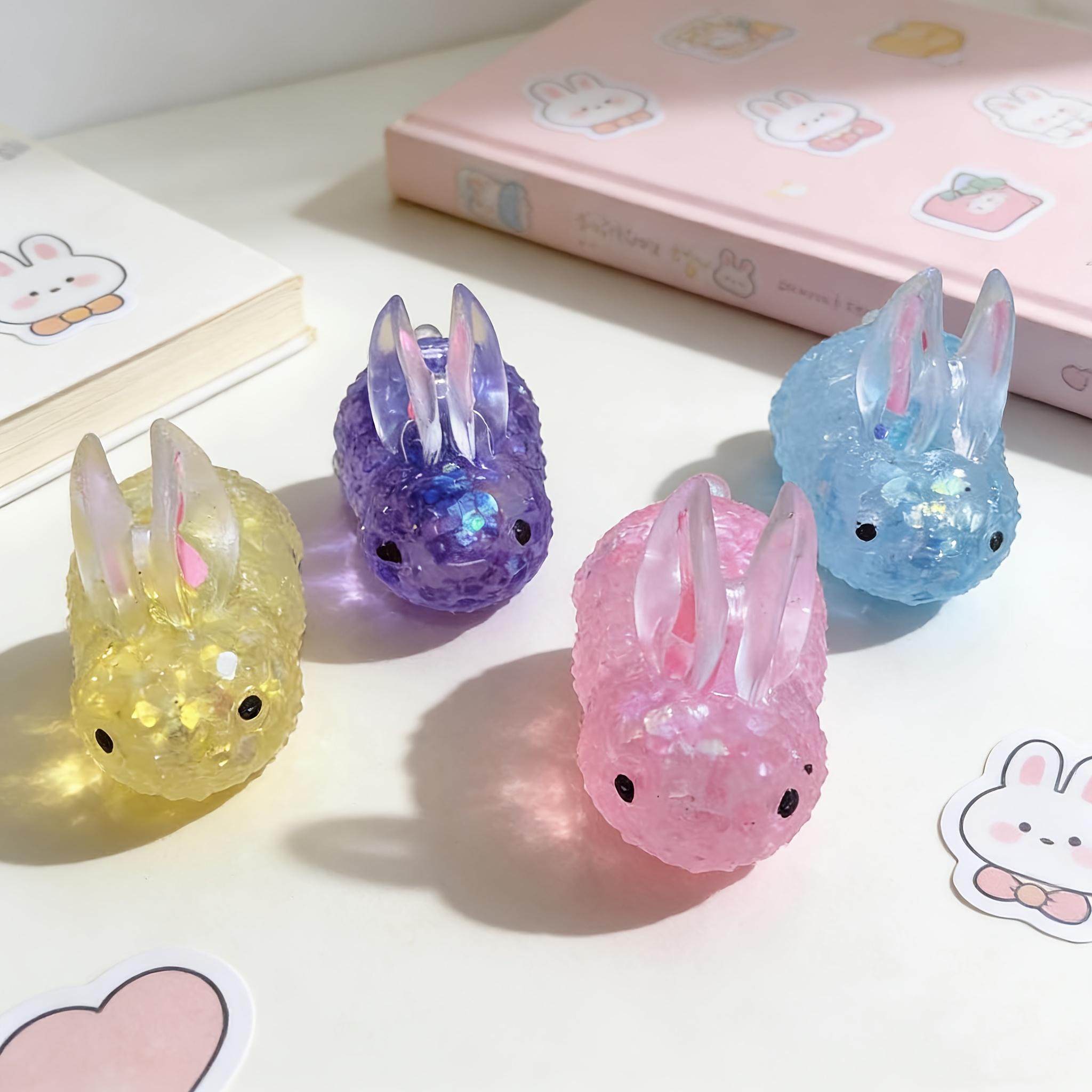 Iridescent Rabbit Squishy Toy 1pc, Novel Squeeze Stress Ball, Hand Sensory Fidget for Easter Halloween Christmas Gift светло-серый
Iridescent Rabbit Squishy Toy 1pc, Novel Squeeze Stress Ball, Hand Sensory Fidget for Easter Halloween Christmas Gift светло-серый