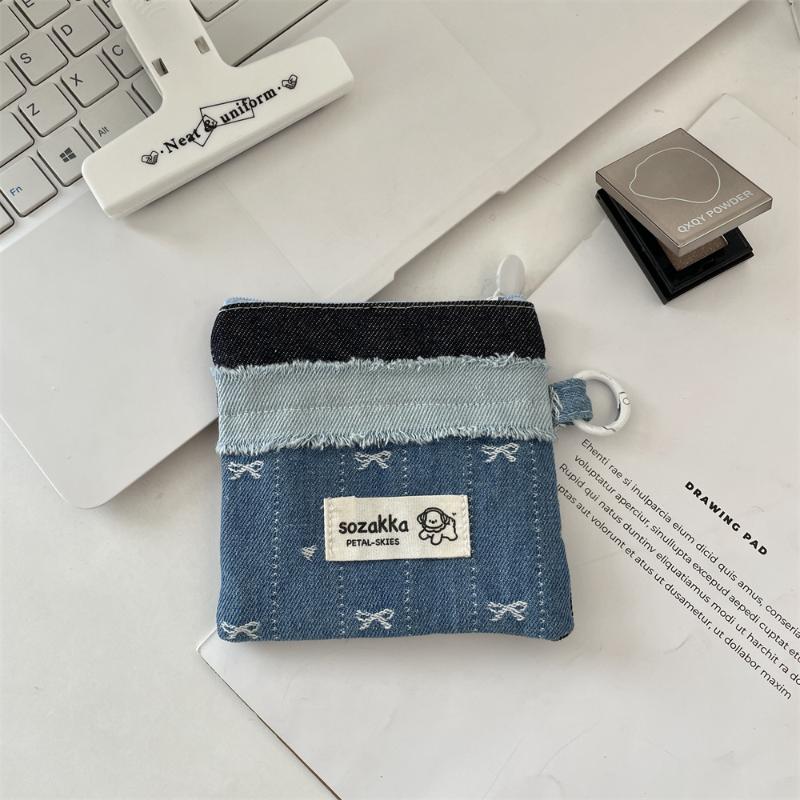 Denim Coin Purse Card Holder Bank Card Storage Bag Card Holder Girls Mini Bag Women Gift Earphone Bag
Denim Coin Purse Card Holder Bank Card Storage Bag Card Holder Girls Mini Bag Women Gift Earphone Bag