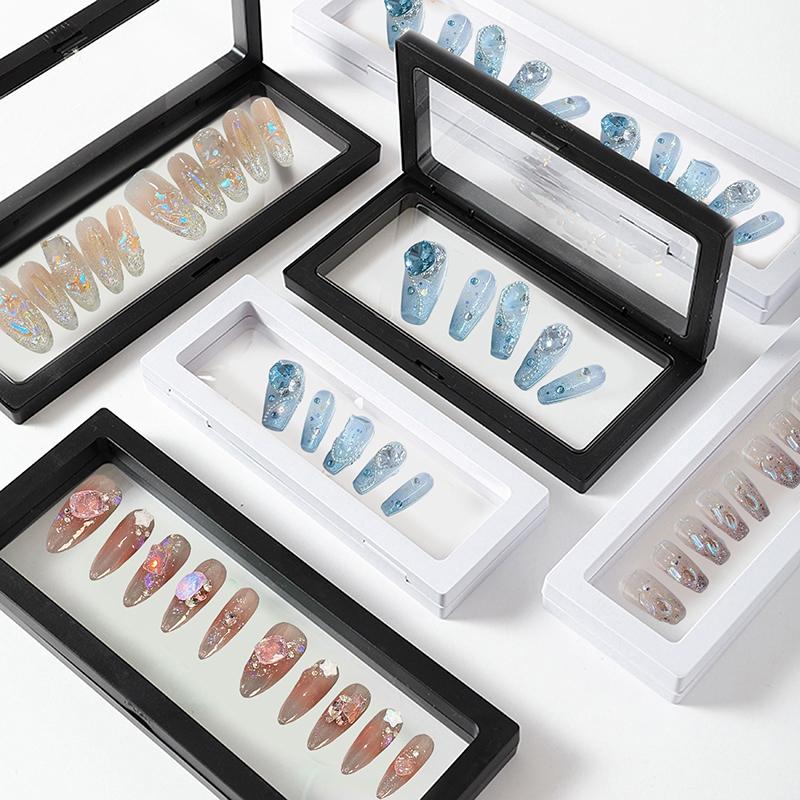 1Pcs Professional Fake Nail Storage Box Rectangle Transparent Pe Film Nail Tips Box Press On Nail Acrylic Nail Tips Display чорний
1Pcs Professional Fake Nail Storage Box Rectangle Transparent Pe Film Nail Tips Box Press On Nail Acrylic Nail Tips Display чорний