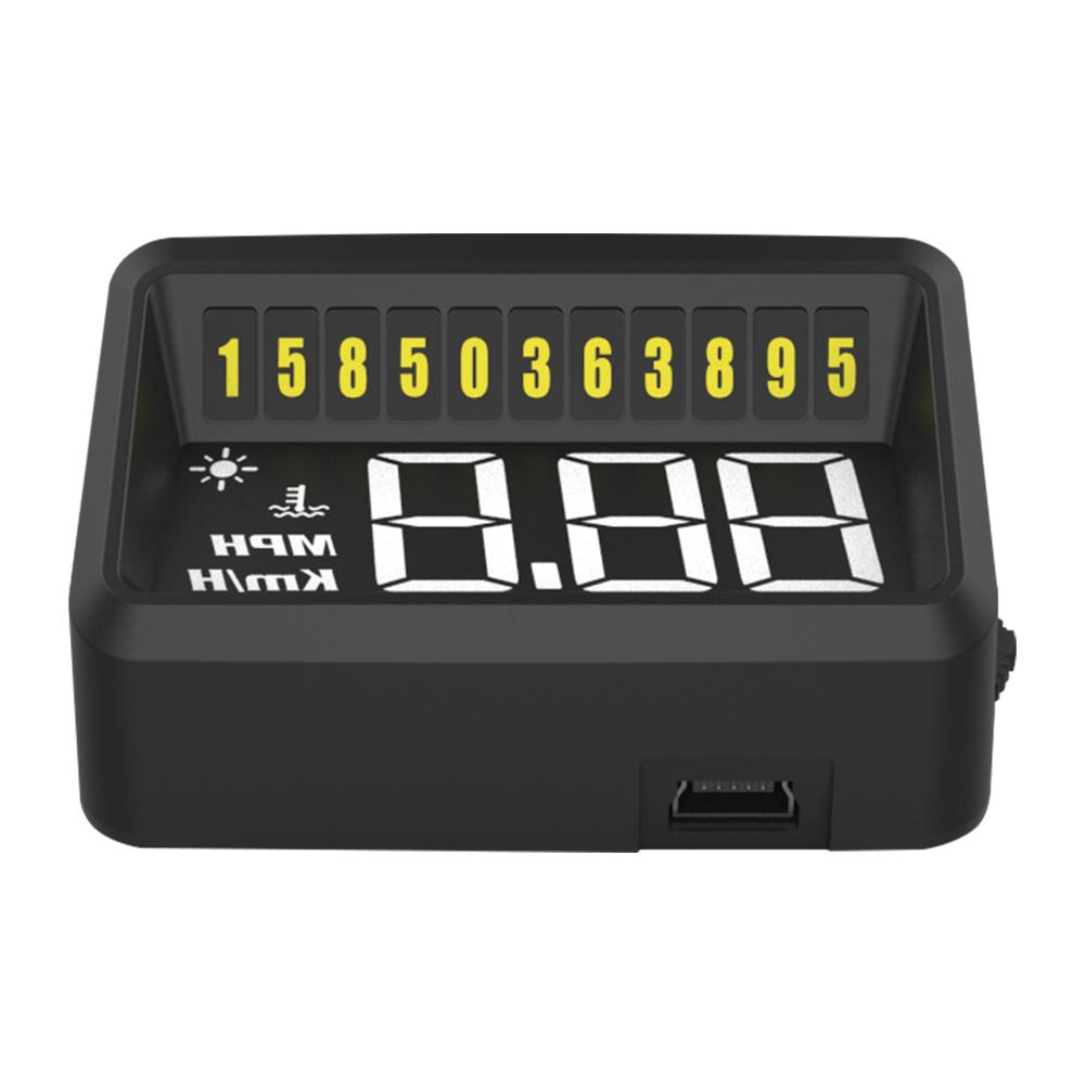 OBD2 Проекционный дисплей с наклейкой с номером телефона Сигнализация превышения скорости Цифровой проекционный дисплей ЖК-дисплей OBD2 HUD Проектор на лобовое стекло
OBD2 Проекционный дисплей с наклейкой с номером телефона Сигнализация превышения скорости Цифровой проекционный дисплей ЖК-дисплей OBD2 HUD Проектор на лобовое стекло