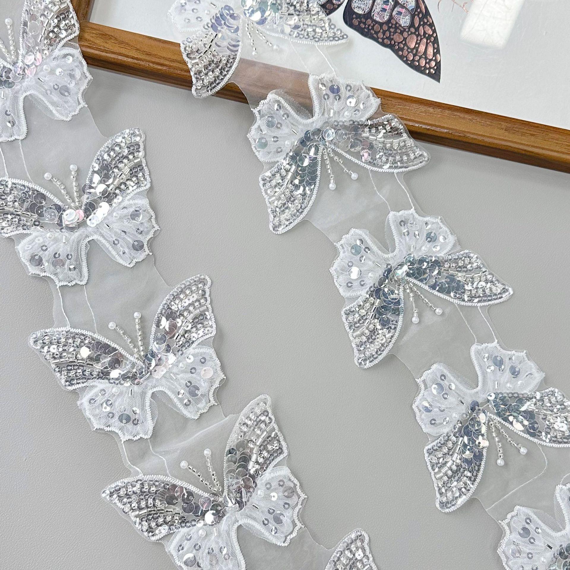 Color Three-Dimensional Lace Butterfly Children S Dress Princess Dress Hair Accessories Clothing Accessories Embroidery Butterfly Lace Accessories T1101 white one
Color Three-Dimensional Lace Butterfly Children S Dress Princess Dress Hair Accessories Clothing Accessories Embroidery Butterfly Lace Accessories T1101 white one