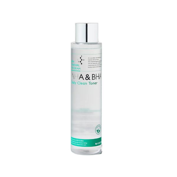 MIZON AHA & BHA Daily Clean Toner 150mL
MIZON AHA & BHA Daily Clean Toner 150mL