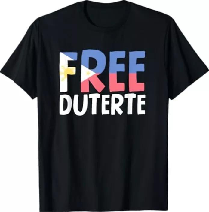 Free Duterte Supporter President Rodrigo Digong Duterte T-Shirt S
Free Duterte Supporter President Rodrigo Digong Duterte T-Shirt S
