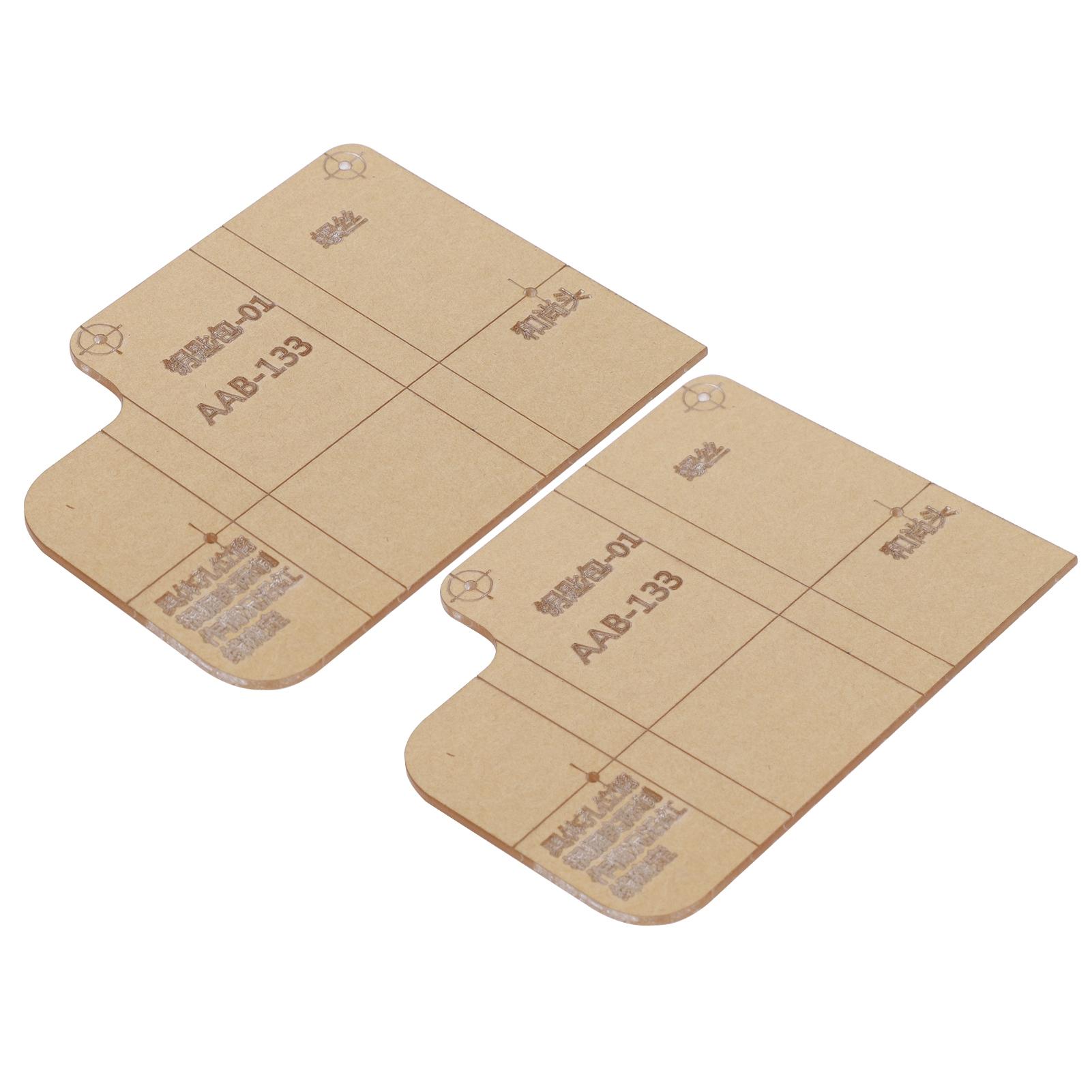 2Pcs Acrylic Template DIY HandMade Key Case Leather Pattern Mold Craft Tools Accessories
2Pcs Acrylic Template DIY HandMade Key Case Leather Pattern Mold Craft Tools Accessories