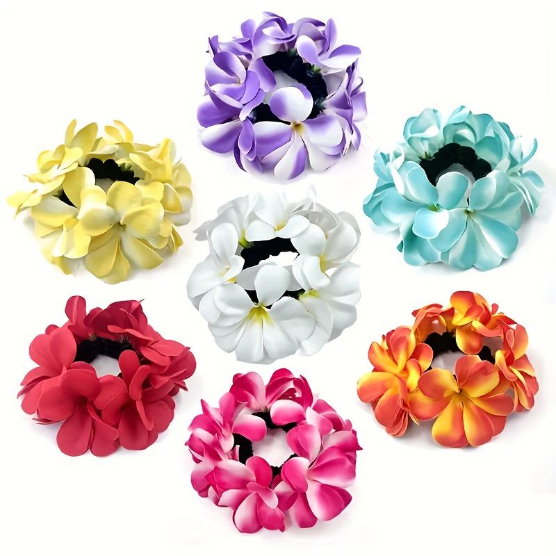 high quality7pcs Set, Women S Gradient Faux Flower Elastic Hair Ties, Spring And Summer Valentine S Day Hair Accessories, Bohemian Sweet Beach Style. Plumeria Hair Tie 7-piece
high quality7pcs Set, Women S Gradient Faux Flower Elastic Hair Ties, Spring And Summer Valentine S Day Hair Accessories, Bohemian Sweet Beach Style. Plumeria Hair Tie 7-piece