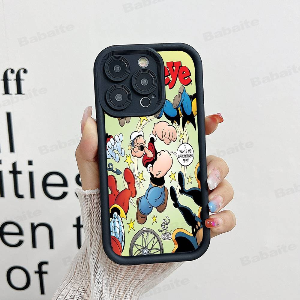 Classic P-Popeye Comics Animation Phone Case For IPhone 17 16 15 14 13 12 11 Air Plus Pro Max Soft Back Cover iPhone 14 pro
Classic P-Popeye Comics Animation Phone Case For IPhone 17 16 15 14 13 12 11 Air Plus Pro Max Soft Back Cover iPhone 14 pro