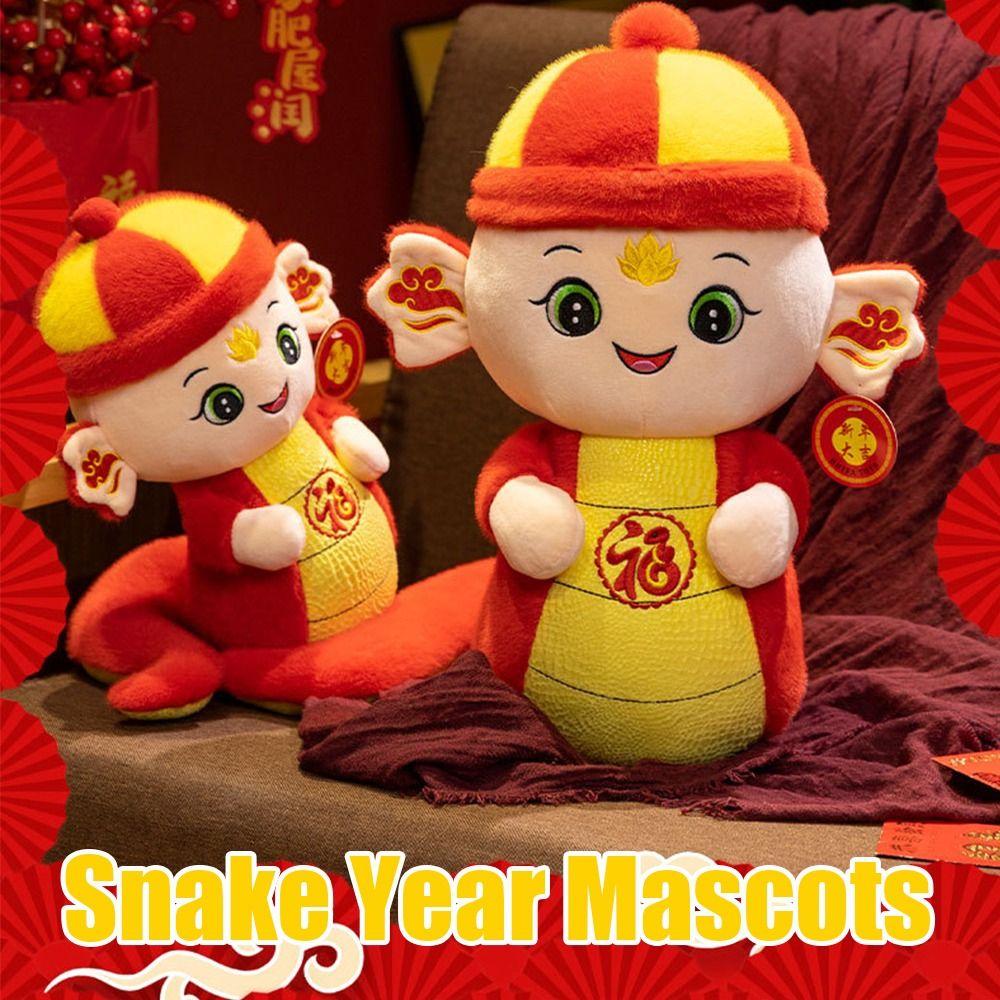 New Year Decor Stuffed Animals Toy Cute Soft Snake Figure Snake Year Mascots Toy 2025 Snake Year 20cm
New Year Decor Stuffed Animals Toy Cute Soft Snake Figure Snake Year Mascots Toy 2025 Snake Year 20cm