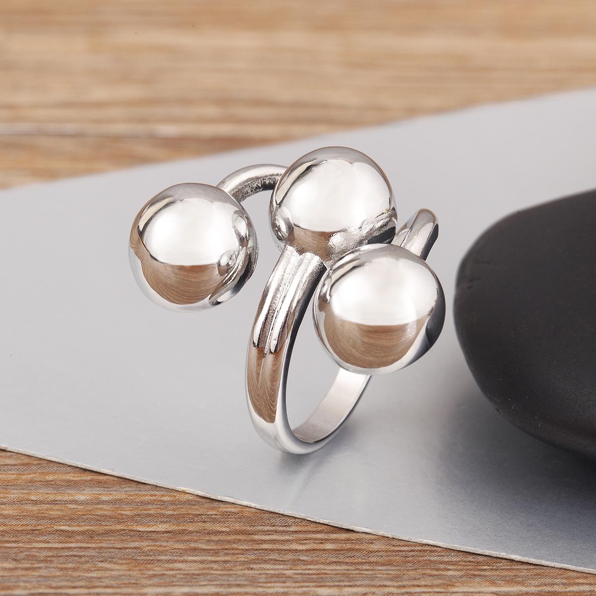 Nidin New Arrival Spherical Shape S/L Size Charm Open Rings Adjustable For Female Male Punk Style Finger Jewelry Accessories resizable
Nidin New Arrival Spherical Shape S/L Size Charm Open Rings Adjustable For Female Male Punk Style Finger Jewelry Accessories resizable