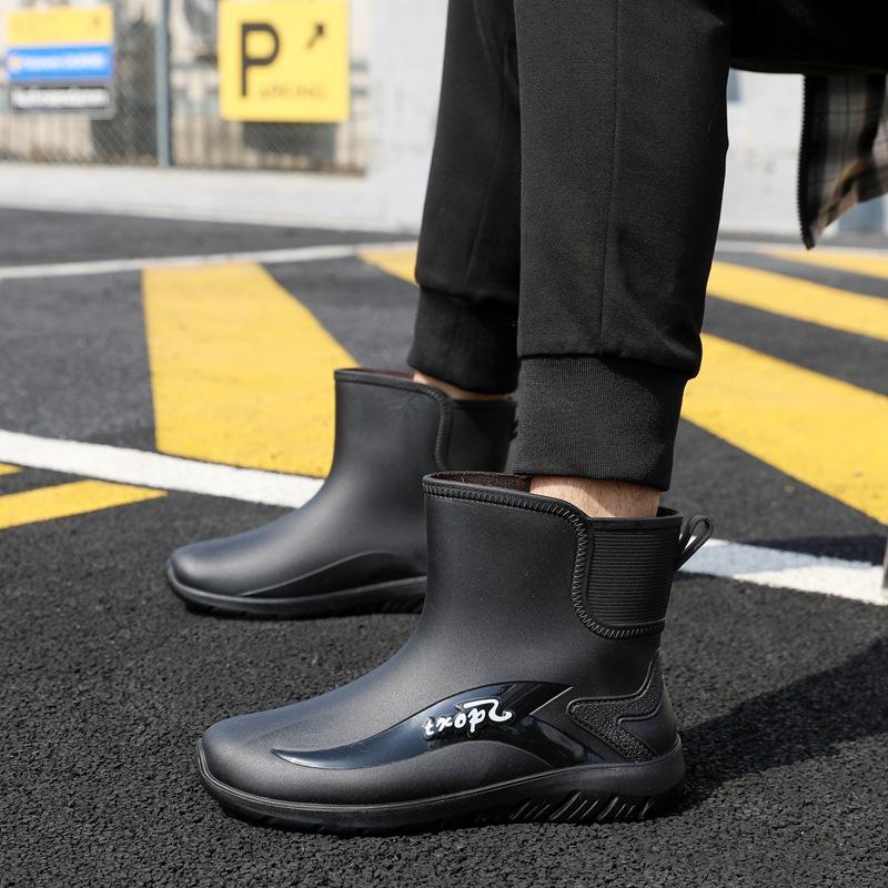 Модная дождевая обувь короткая водная обувь плоская подошва теплая водонепроницаемая обувь короткие студенческие резиновые сапоги мужские галоши 39
Модная дождевая обувь короткая водная обувь плоская подошва теплая водонепроницаемая обувь короткие студенческие резиновые сапоги мужские галоши 39