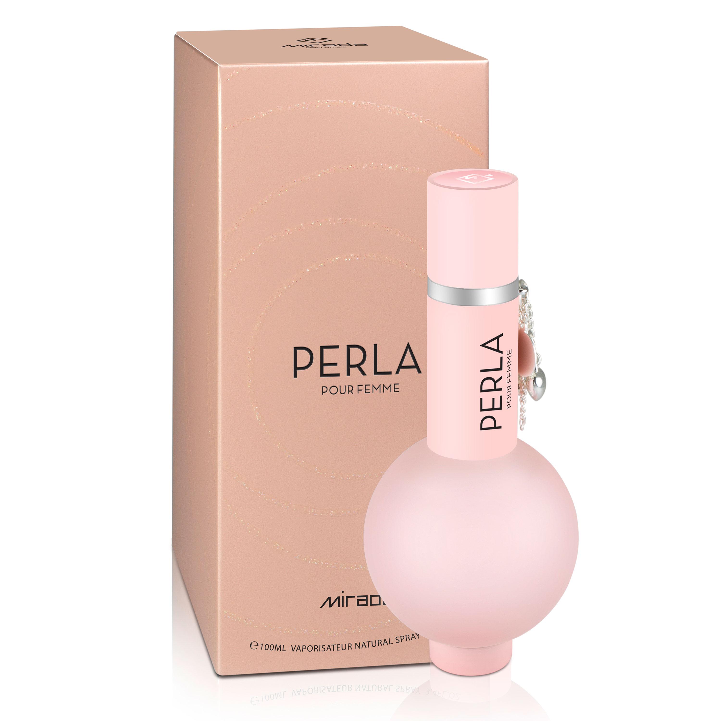 Жіноча парфумована вода Perla Mirada 100 ml
Жіноча парфумована вода Perla Mirada 100 ml