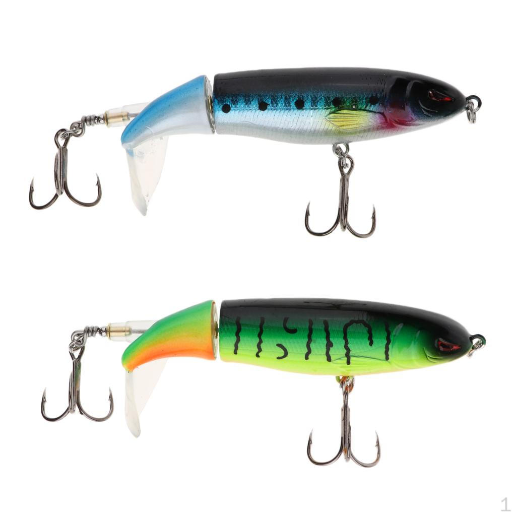 2шт Whopper Popper Рыболовная приманка Искусственные жесткие крючки
2шт Whopper Popper Рыболовная приманка Искусственные жесткие крючки