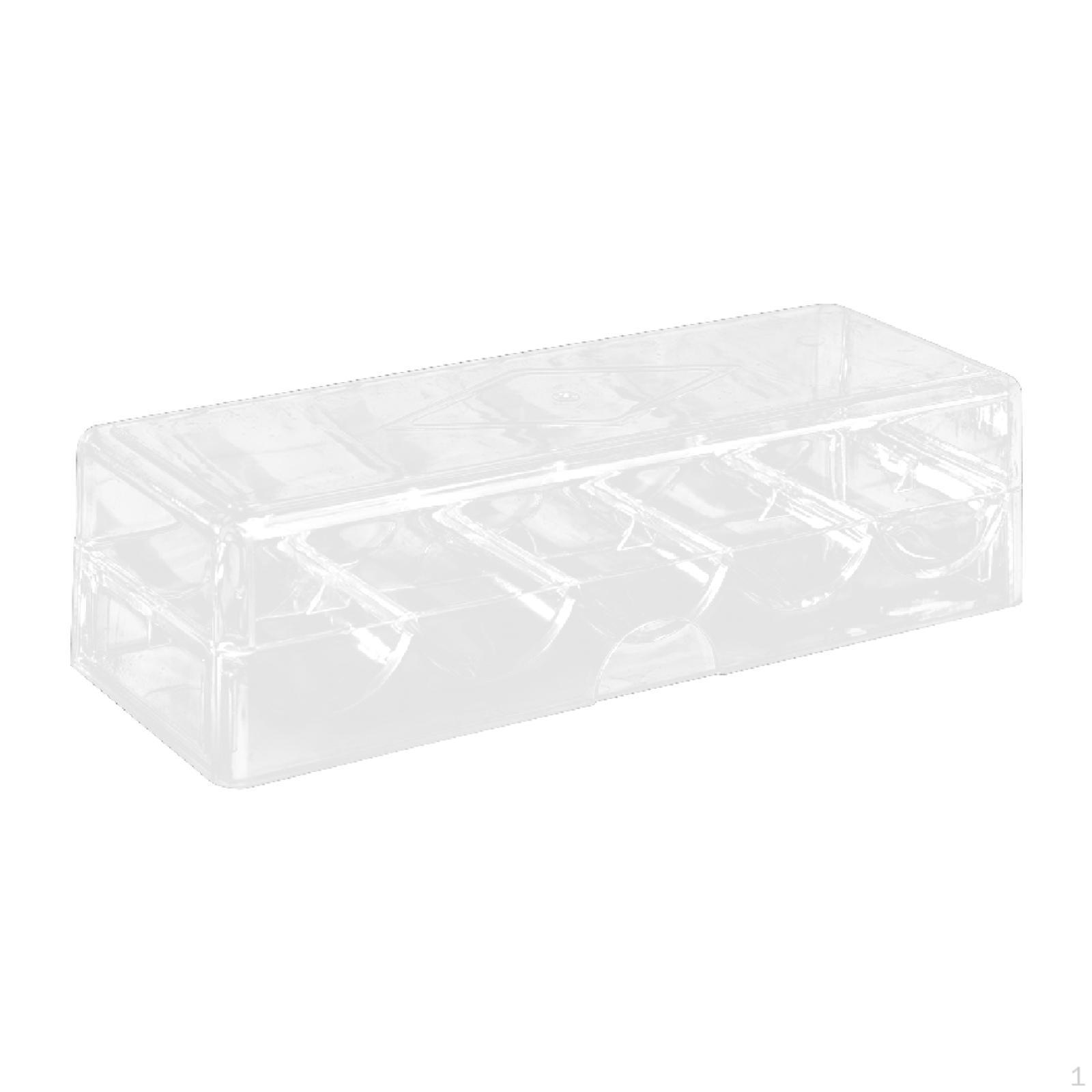 Acrylic Chip Rack Carrier Protect 5 Grids Dustproof Storage Container Organizer
Acrylic Chip Rack Carrier Protect 5 Grids Dustproof Storage Container Organizer