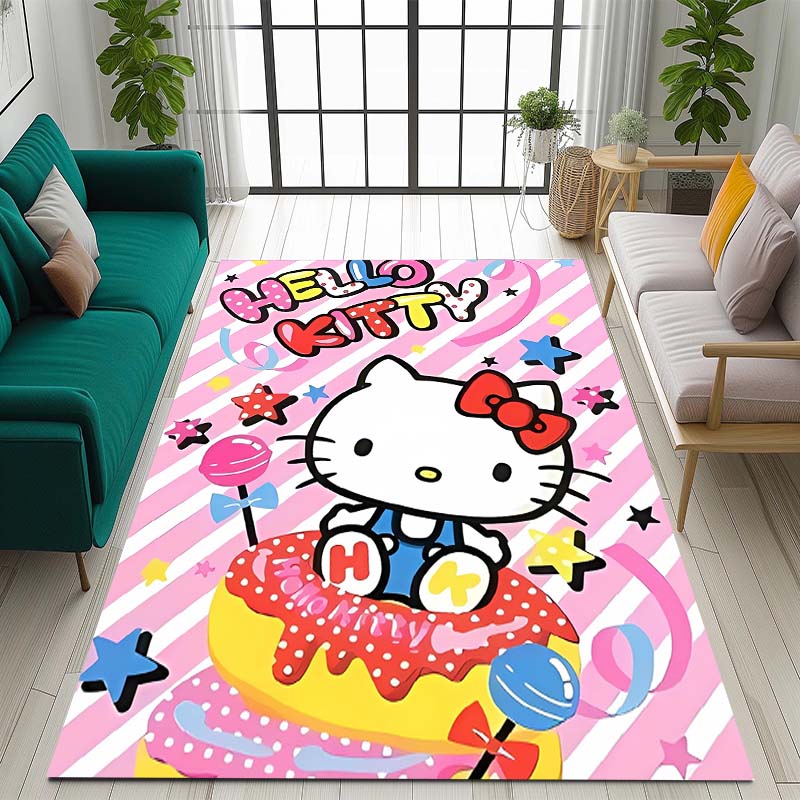 3D cute Hello Kitty cartoon rug, suitable for bedrooms, living rooms, sofas, home doormats, large size children s play mat, Q-01 60x90cm
3D cute Hello Kitty cartoon rug, suitable for bedrooms, living rooms, sofas, home doormats, large size children s play mat, Q-01 60x90cm