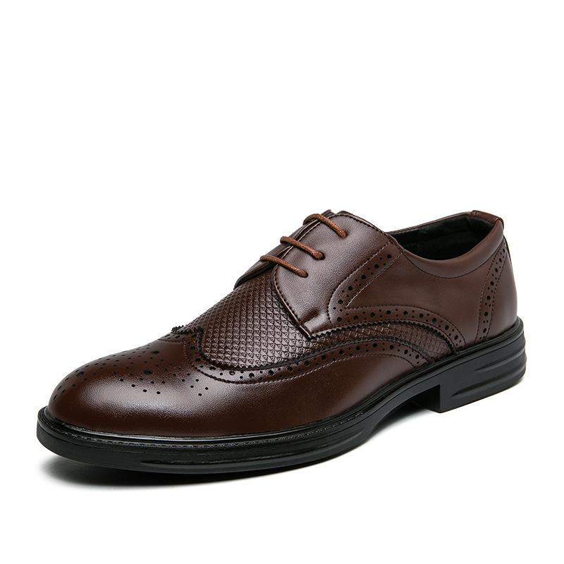 Large size men s formal fashion leather shoes 2025 new Brock men s single shoes British leather shoes 45 коричневий
Large size men s formal fashion leather shoes 2025 new Brock men s single shoes British leather shoes 45 коричневий