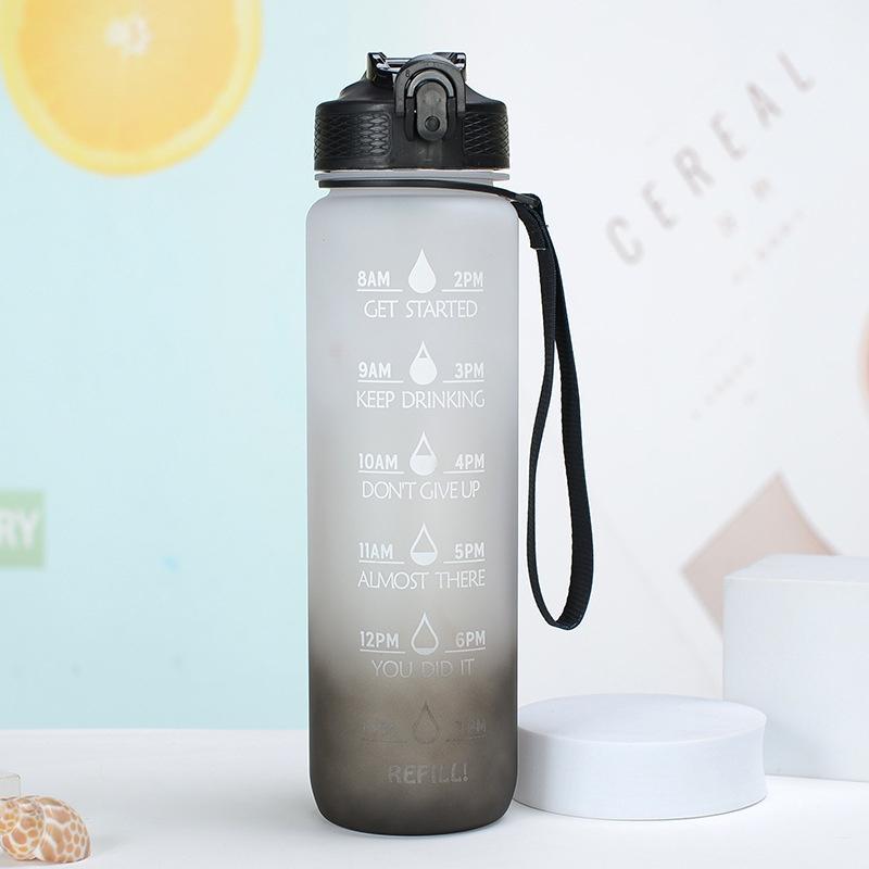 Bottle Water Sport Motivational 1l Extra Large Wstraw Time Mark Bottle Drinking сірий
Bottle Water Sport Motivational 1l Extra Large Wstraw Time Mark Bottle Drinking сірий