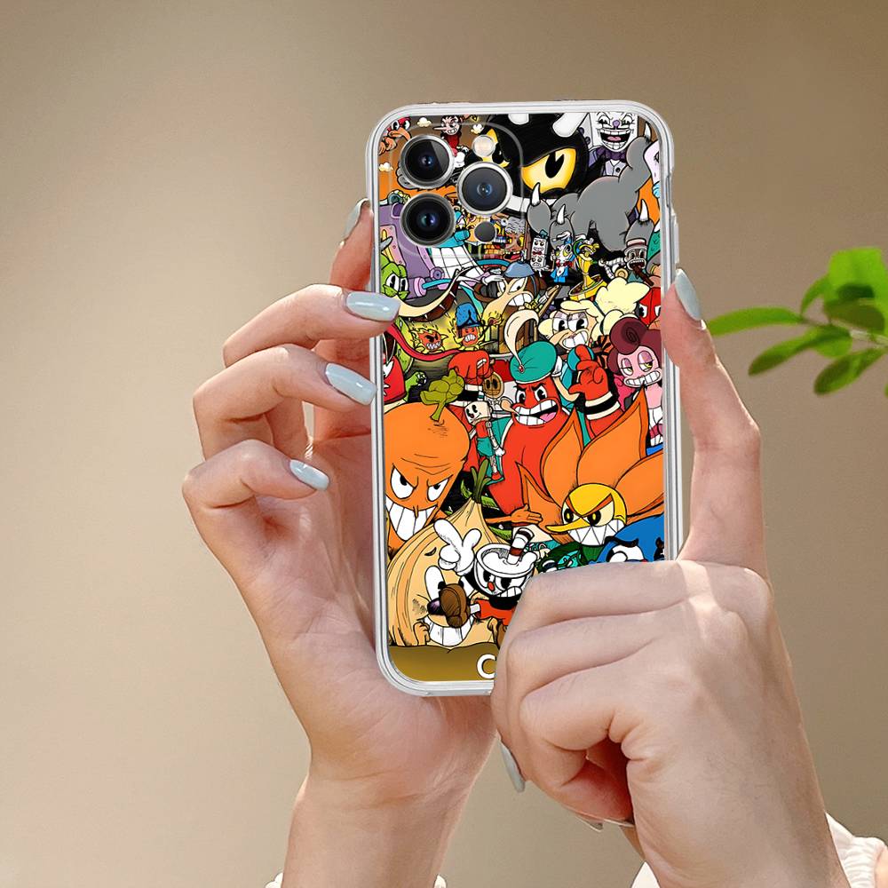 Anime Cuphead Cartoon Transparent Phone Case For IPhone 16 15 14 13 12 11 Pro Max Plus Soft Cover iPhone 12pro max
Anime Cuphead Cartoon Transparent Phone Case For IPhone 16 15 14 13 12 11 Pro Max Plus Soft Cover iPhone 12pro max