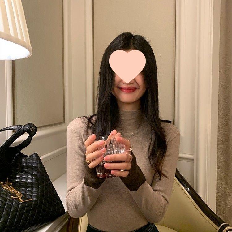 Женский топ с цветными блоками, полувысоким воротником и длинными рукавами 2025 - Стильный, стройнящий и универсальный для осени/зимы XL for 115-130 lbs
Женский топ с цветными блоками, полувысоким воротником и длинными рукавами 2025 - Стильный, стройнящий и универсальный для осени/зимы XL for 115-130 lbs