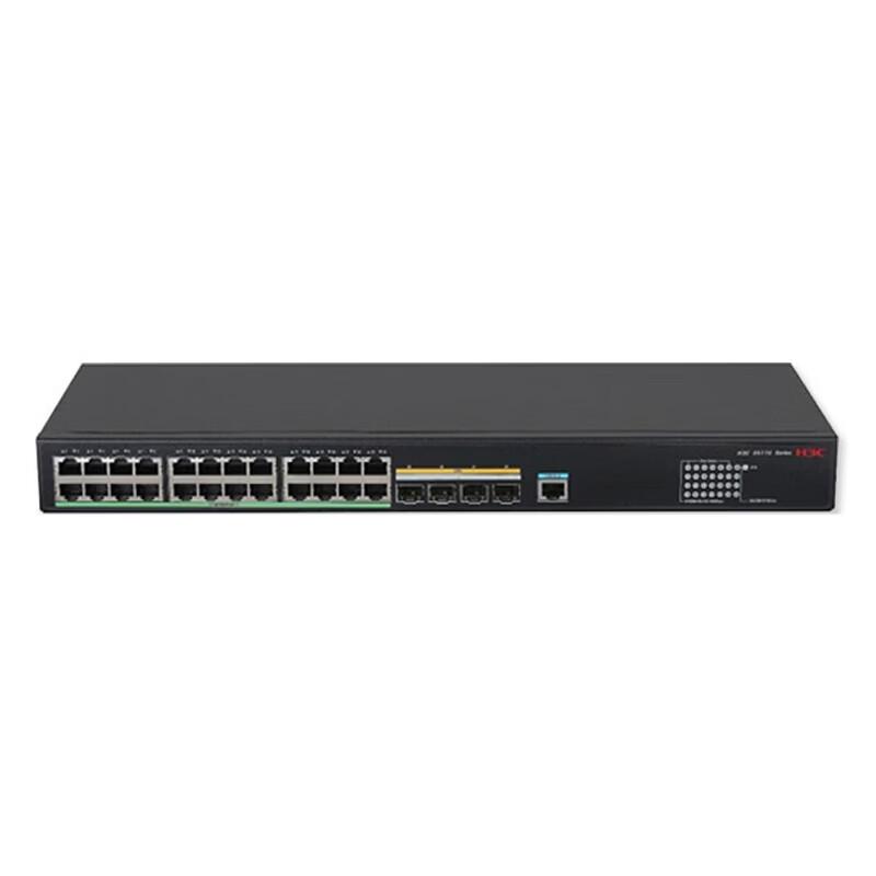 H3C S5170-28S-EI Managed Switch (24 GE + 4 10GE, incl. 10G Multimode Module)
H3C S5170-28S-EI Managed Switch (24 GE + 4 10GE, incl. 10G Multimode Module)