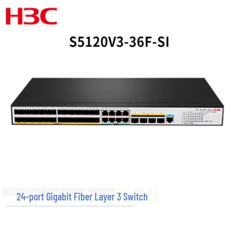 H3C S5120V3-36F-SI Layer 2 Intelligent Switch
H3C S5120V3-36F-SI Layer 2 Intelligent Switch