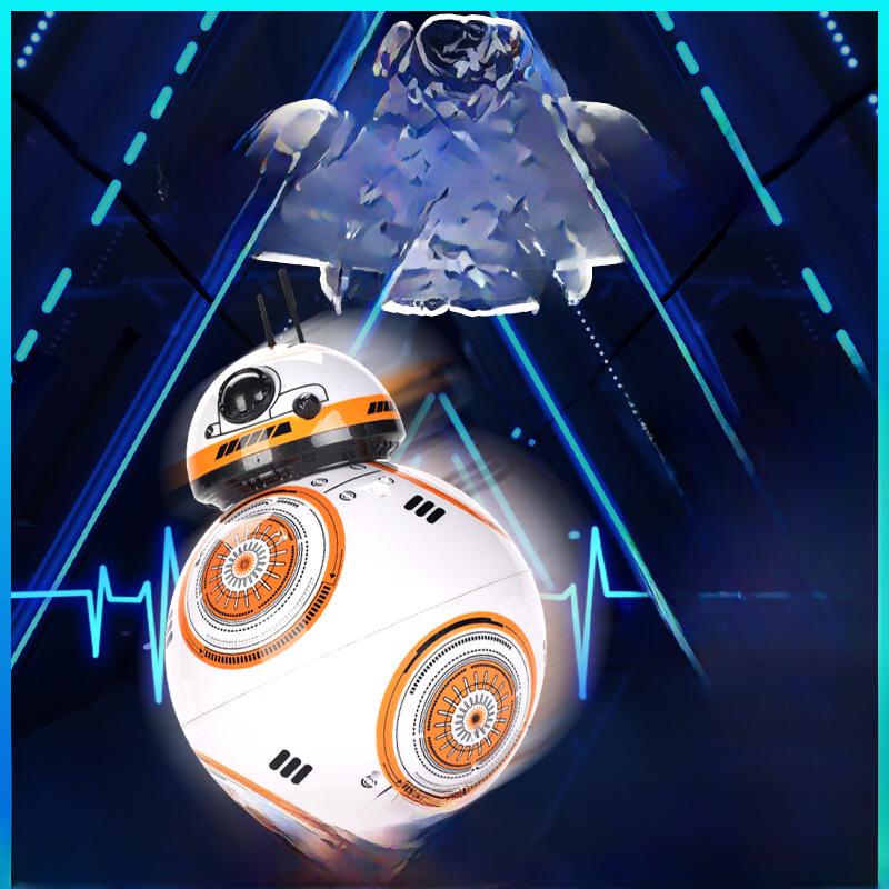 Планетные войны BB8 Интеллектуальный робот на радиоуправлении игрушка с вращающимся светом и музыкой BB8 White Lithium Battery Version
Планетные войны BB8 Интеллектуальный робот на радиоуправлении игрушка с вращающимся светом и музыкой BB8 White Lithium Battery Version