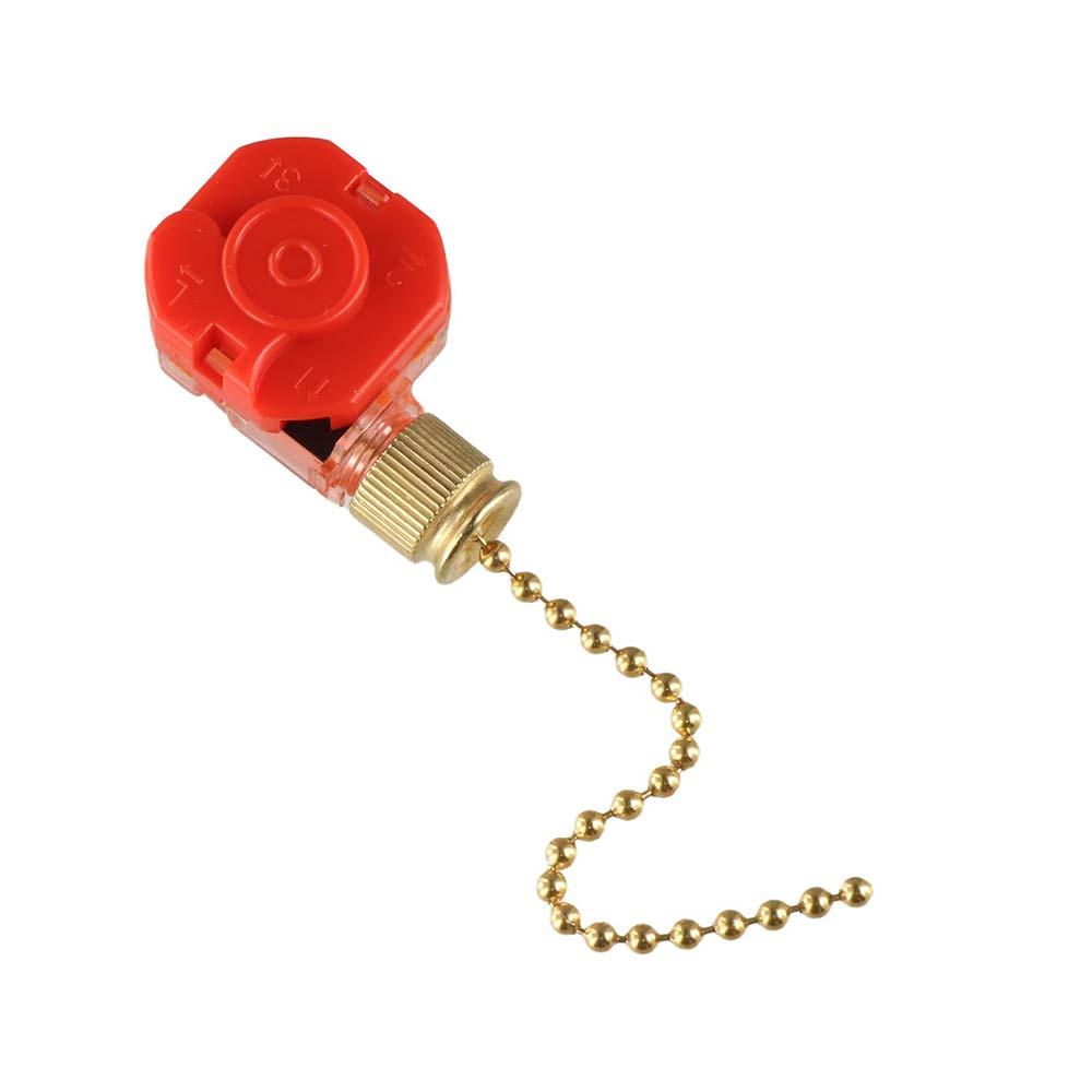 Comfortable 3 Speed Pull Chain Control Smooth Surface 4 Wire Ceiling Fan Chain Wall Lamps silver chain
Comfortable 3 Speed Pull Chain Control Smooth Surface 4 Wire Ceiling Fan Chain Wall Lamps silver chain