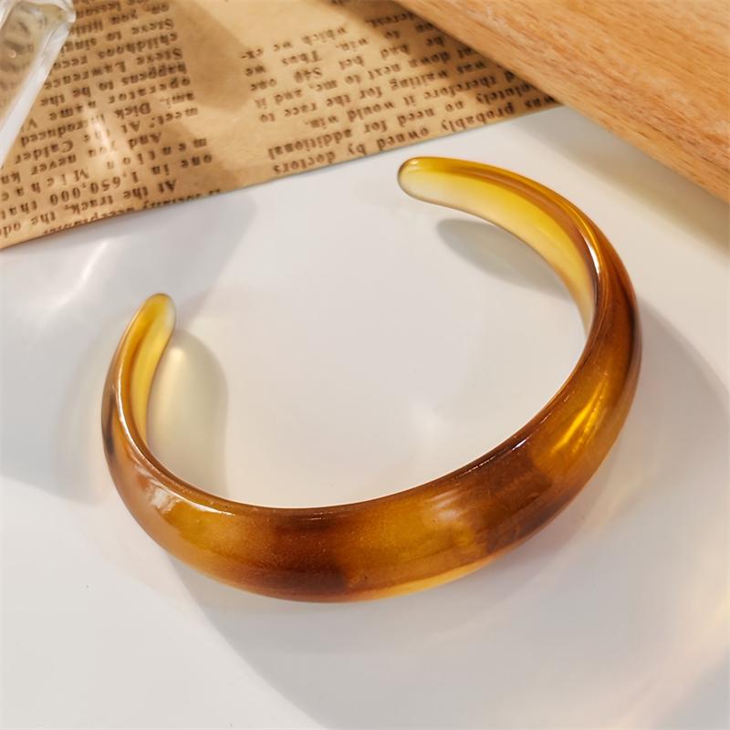 Trendy Irregular Acrylic Opening Bracelets for Women Punk Chunky Twisted Bracelet Bangles Girls Party Aesthetic Jewelry Gifts
Trendy Irregular Acrylic Opening Bracelets for Women Punk Chunky Twisted Bracelet Bangles Girls Party Aesthetic Jewelry Gifts