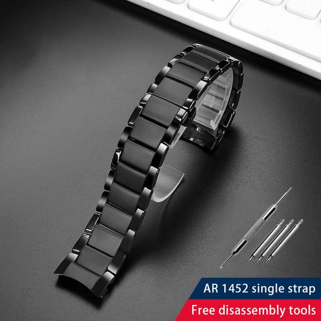 Високоякісний керамічний ремінець+корпус для годинника Armani серій AR1507 AR1509 AR1451 AR1452 AR1400 AR1410 аксесуари для годинника Чоловічий Браслет
Високоякісний керамічний ремінець+корпус для годинника Armani серій AR1507 AR1509 AR1451 AR1452 AR1400 AR1410 аксесуари для годинника Чоловічий Браслет