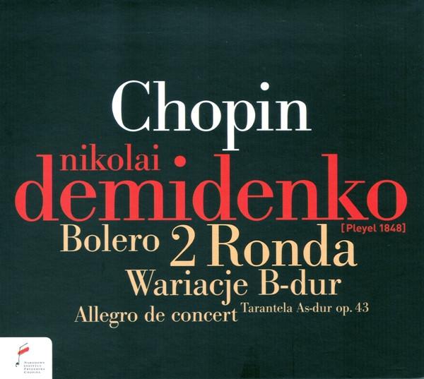 CD FRÉDÉRIC CHOPIN, NIKOLAI DEMIDENKO - Bolero / 2 Ronda / Wariacje B-dur NIFCCD014 Narodowy Instyt 2009 Poland ObiClassical Used
CD FRÉDÉRIC CHOPIN, NIKOLAI DEMIDENKO - Bolero / 2 Ronda / Wariacje B-dur NIFCCD014 Narodowy Instyt 2009 Poland ObiClassical Used