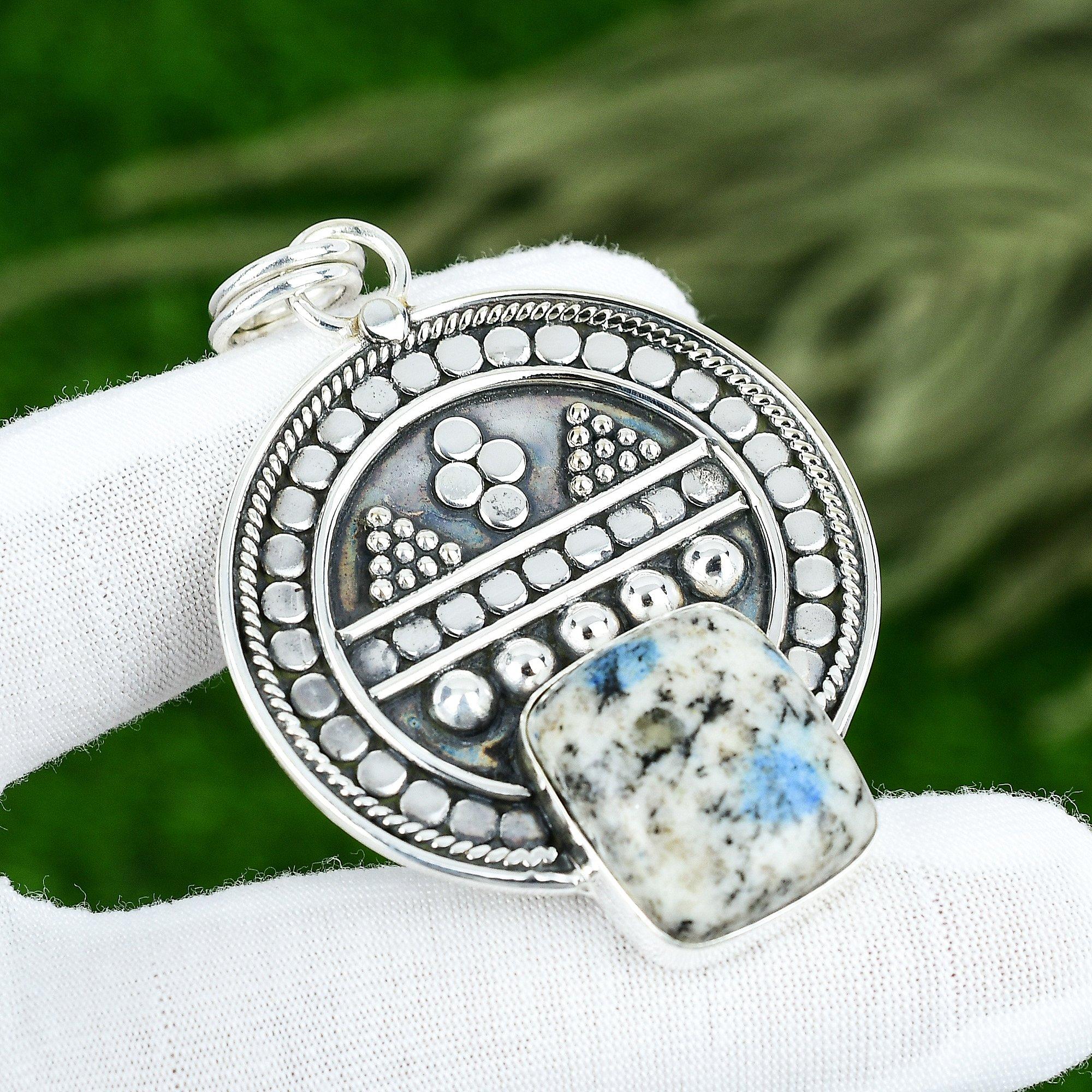 Sisters Day Deal Sterling Silver K2 Jasper Gemstone Engagement Pendant Jewelry
Sisters Day Deal Sterling Silver K2 Jasper Gemstone Engagement Pendant Jewelry