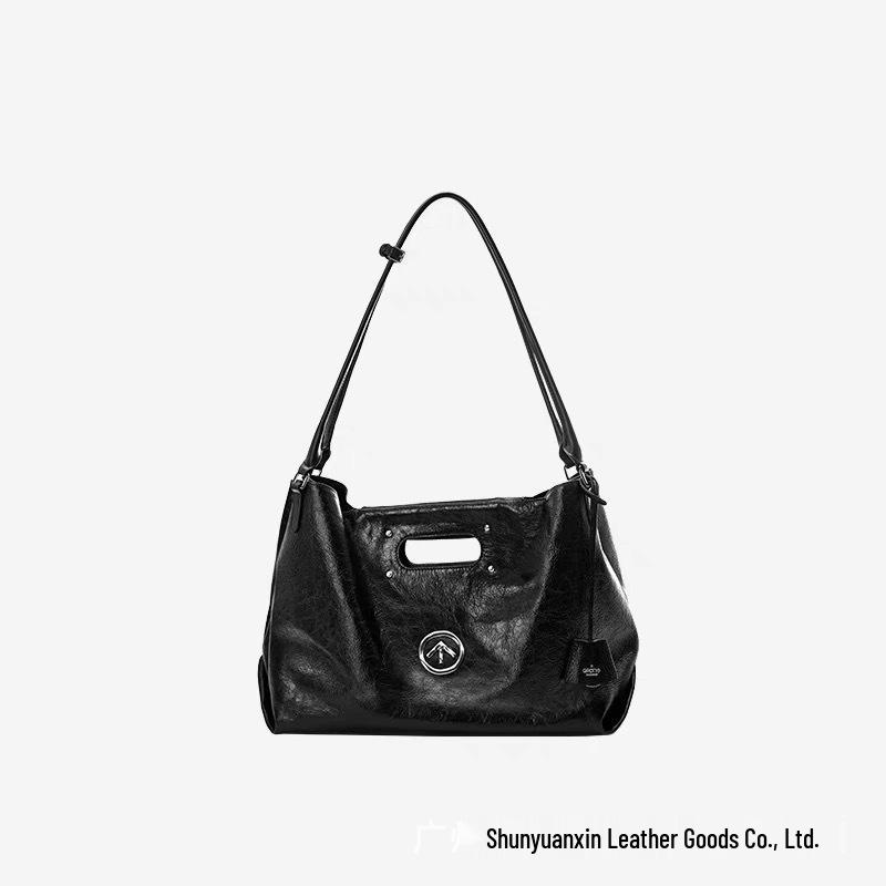 GROTT New Women s Large Capacity Textured Tote: Versatile Hand-Held Shoulder Bag in Oil Wax Leather.
GROTT New Women s Large Capacity Textured Tote: Versatile Hand-Held Shoulder Bag in Oil Wax Leather.