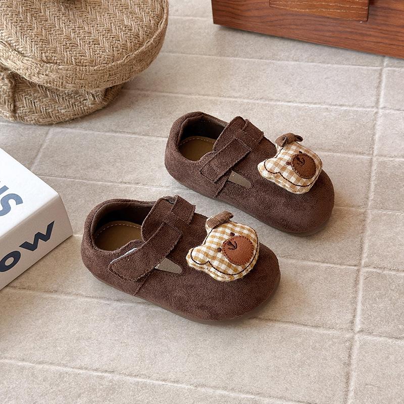 Girls retro British-style suede leather shoes, new spring and autumn soft-soled children s Birkenstock shoes, boys cartoon single shoes 25 коричневий
Girls retro British-style suede leather shoes, new spring and autumn soft-soled children s Birkenstock shoes, boys cartoon single shoes 25 коричневий