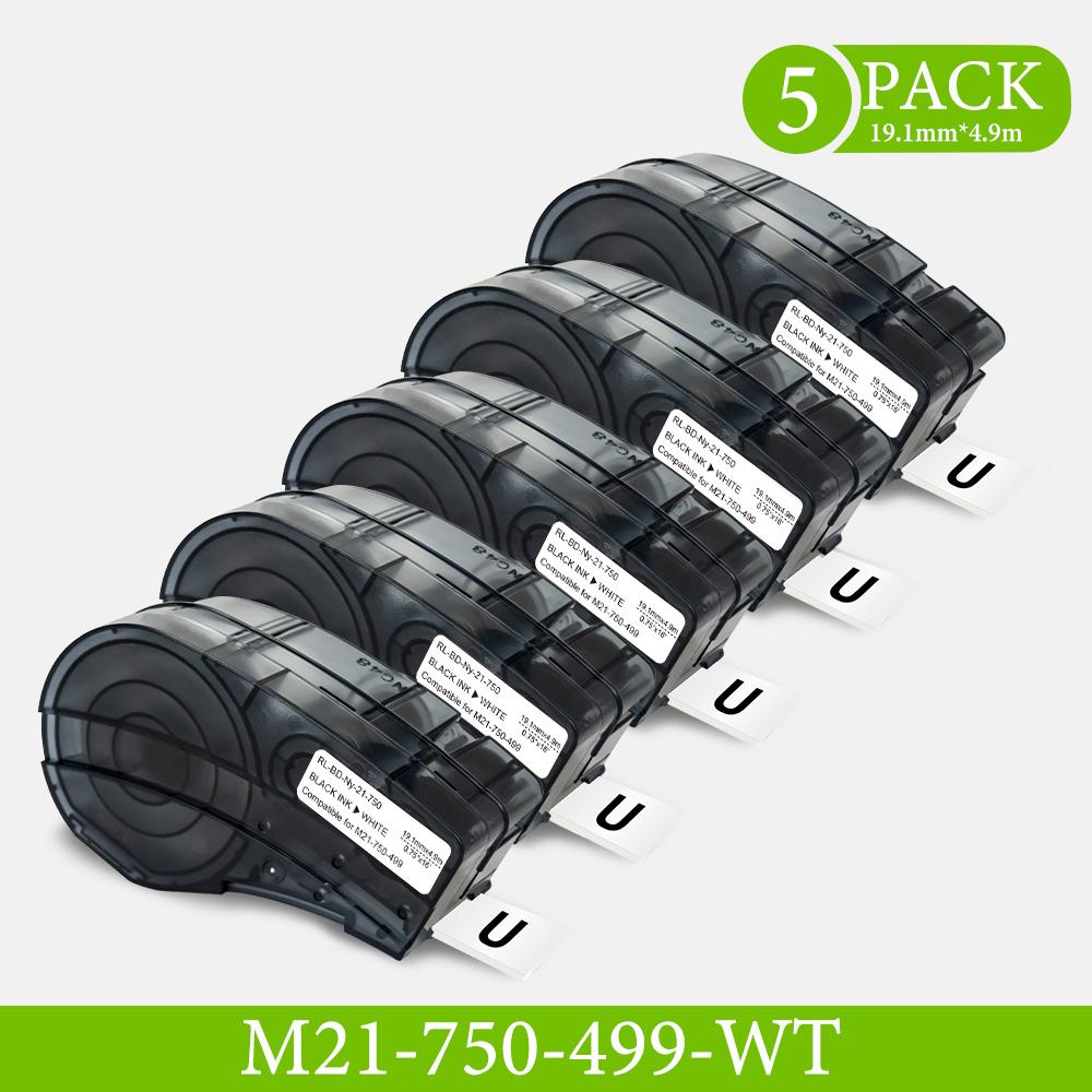 Картридж з етикетками 1-10 шт. Сумісний з Brady M21-750-499 19,1 мм Біла нейлонова тканинна стрічка 3/4 для принтера етикеток BMP21-LAB/Plus
Картридж з етикетками 1-10 шт. Сумісний з Brady M21-750-499 19,1 мм Біла нейлонова тканинна стрічка 3/4 для принтера етикеток BMP21-LAB/Plus