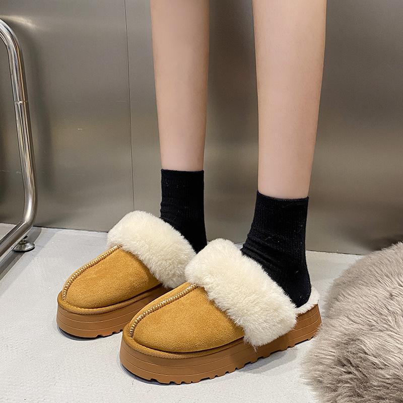 Baotou fleece half slippers 2025 winter platform snow boots home shoes slippers fluffy slippers women s outer wear 35 чёрный
Baotou fleece half slippers 2025 winter platform snow boots home shoes slippers fluffy slippers women s outer wear 35 чёрный